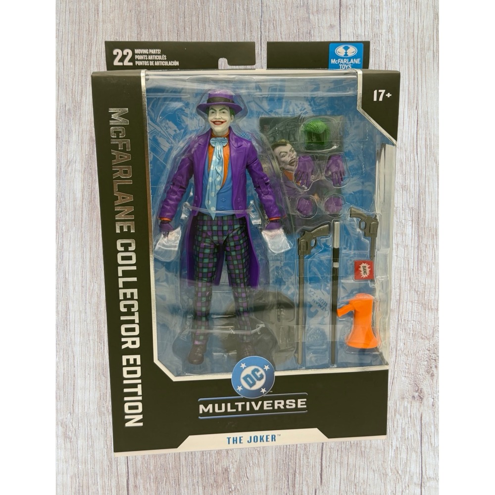 McFarlane Toys DC Multiverse‎ Joker Collector Edition #57 7" Figure NIB